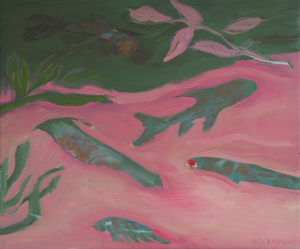 Sabine Beckmann, Wehmut,, 46 x 55 cm, oil on linen, 2020