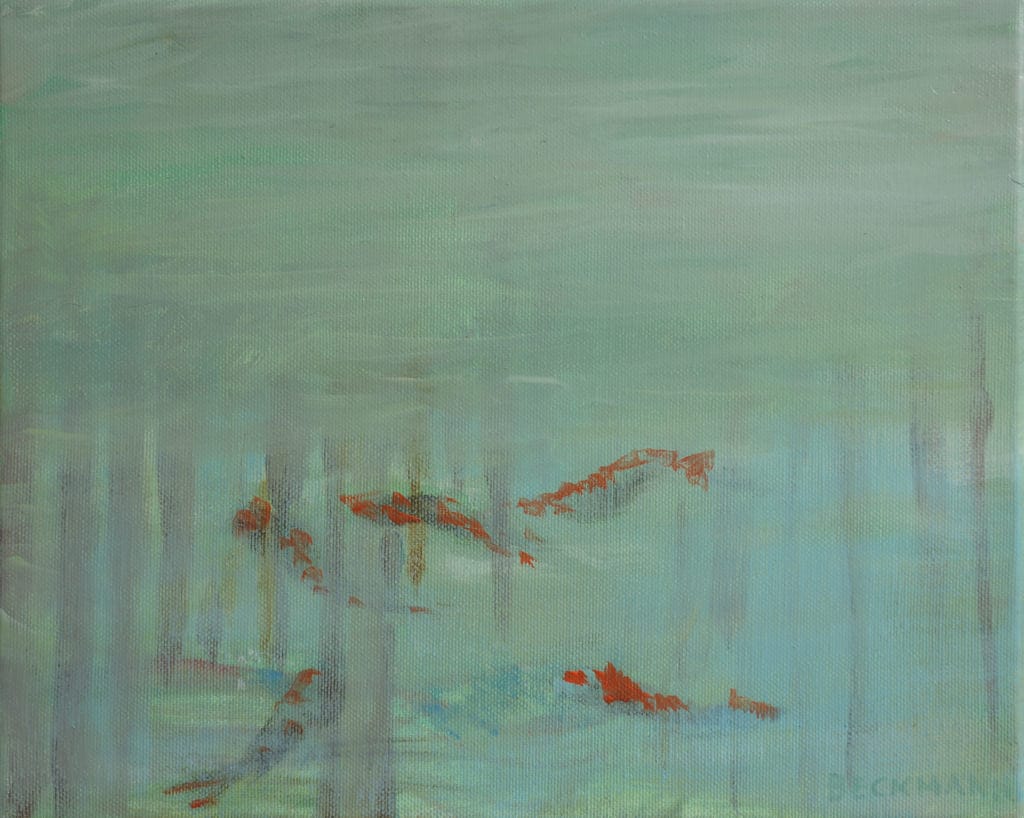 Sabine Beckmann, Serenity, oil on linen, 24 x 30 cm, 2017