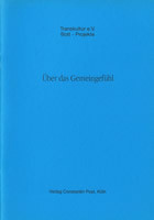Catalogue: 'Über das Gemeingefühl'